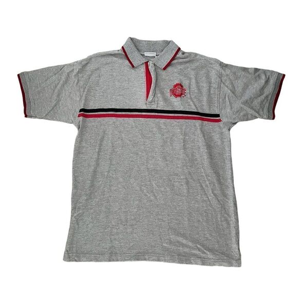 Pro Edge Ohio State Grey Polo Size Large - Picture 1 of 5